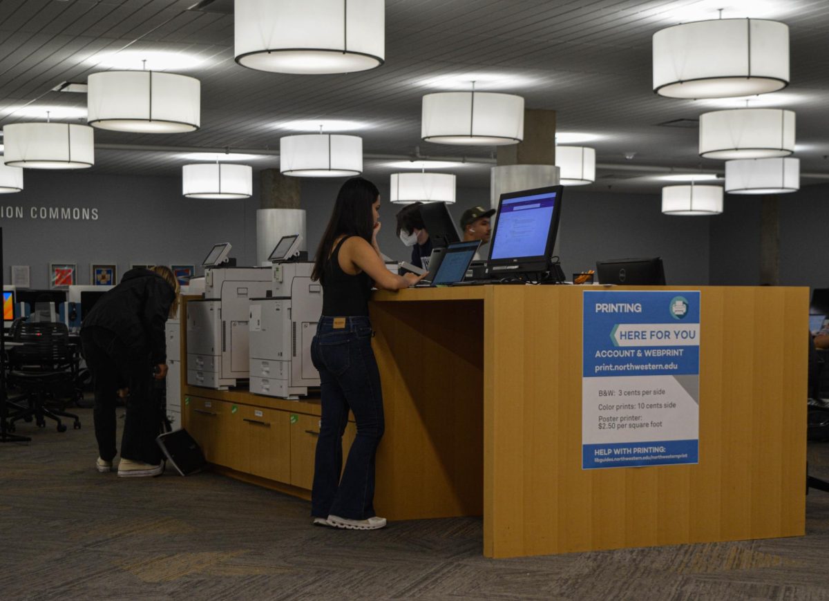 Students pay less per page with Northwestern Print, which replaced the NUPrint system.